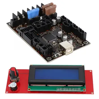 

For 3D Printer Motherboard Kit for MK3/ 3S Einsy Rambo 1.1b + 2004 lcd TMC2130 Stepper Driver
