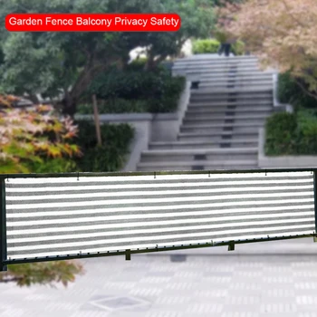 

0.9x5m Balcony Privacy Sunshade Net Summer With Grommets Home Decor Easy Clean Safety Garden Fence Windproof Backyard Pool