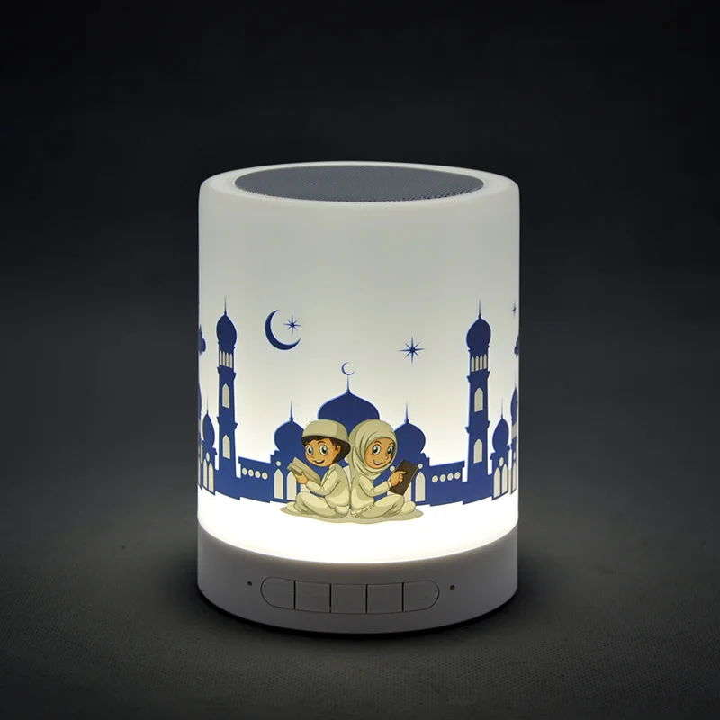 Telawah Quran Speaker Wireless Bluetooth Kids Muslim Touch Speakers Remote APP Control Adhan Speaker Ramadan Gift