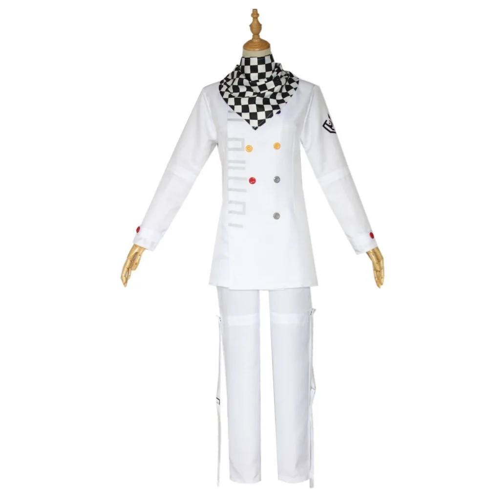 Danganronpa V3 Kokichi Oma Cosplay Costume President Cloak And Hat Halloween Carnival Party Costumes | Тематическая одежда и