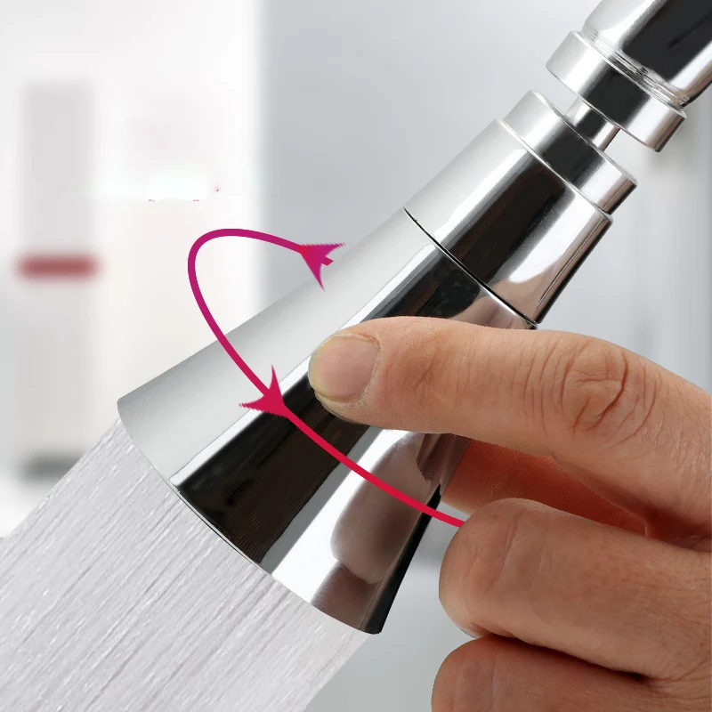 360°Adjustable Kitchen Sink Faucet Extender High Pressure Faucet