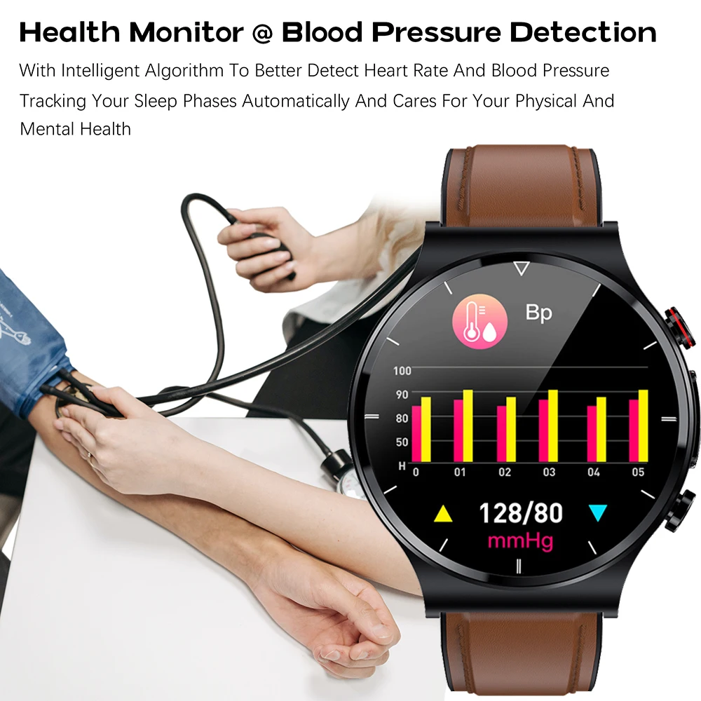 2022 Sports Ecg+ppg Smart Watch Men 