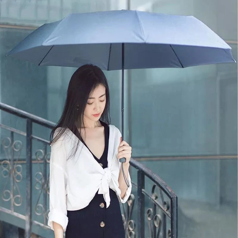 Xiaomi 90Fun Umbrella 2-3 человек портативный UPF40+ 309g водонепроницаемый три складной зонт