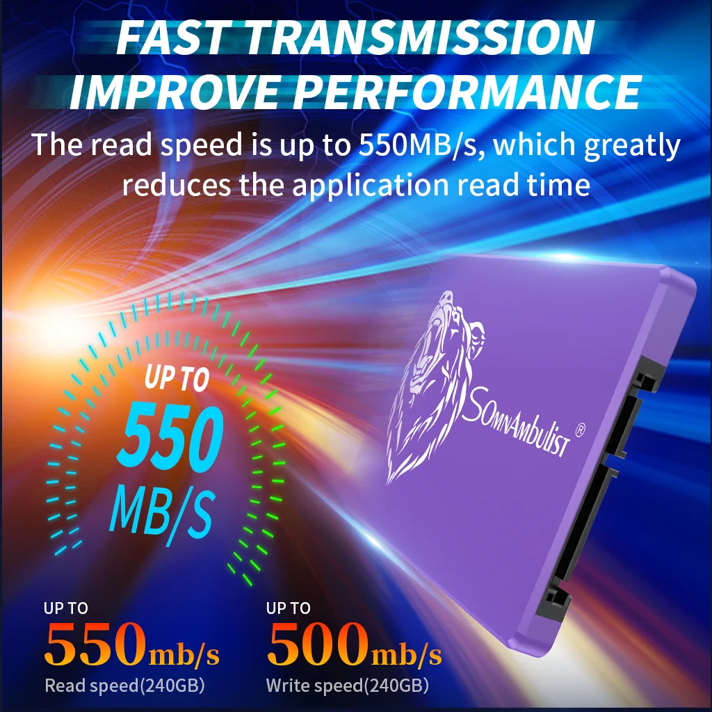 Purple ssd 2tb 120gb 240gb 480gb 2tb ssd 2.5 drive ssd sata sataIII 960gb laptop built-in solid state drive