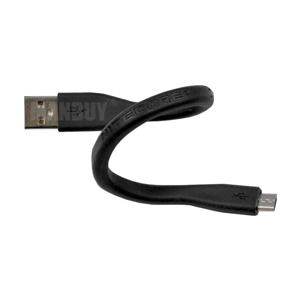 Гибкий зарядный кабель NITECORE UStand с USB на Micro для TUP TIP THUMB TINI LA30 LR10 LR50 HC65 F4 без