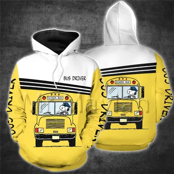 

Yellow School Bus 3D Printed Jacket Hoodies Men/Women Cool Unisex Autumn Sweatshirt Boys Casual Streetwear Outfits Harajuku Tops
