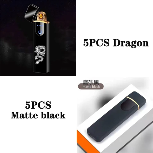 Combination G 10 шт./лот USB мини-сигарета электрическая зажигалка сенсорная для курения кальян электронные сигареты зажигалки гаджеты для мужчин - Цвет: Combination G