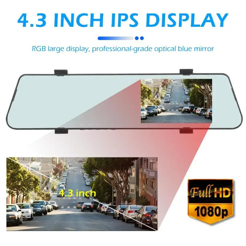 Прочный Автомобильный dvr износ камеры-устойчивый L700 Автомобильный dvr камера 1080P зеркало заднего вида приборная панель камера ночного видения рекордер