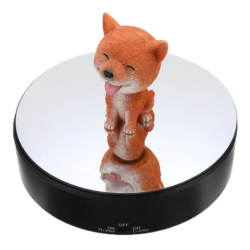  Adjustable Rotary 360 Degree Rotating Jewelry Organizer Jewelry Packaging Display Stand Battery Pow