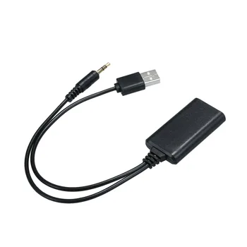 

Universal for Hyundai Car AUX BT Adapter Universal Wireless USB 3.5MM Stereo Music Receiver Replacement
