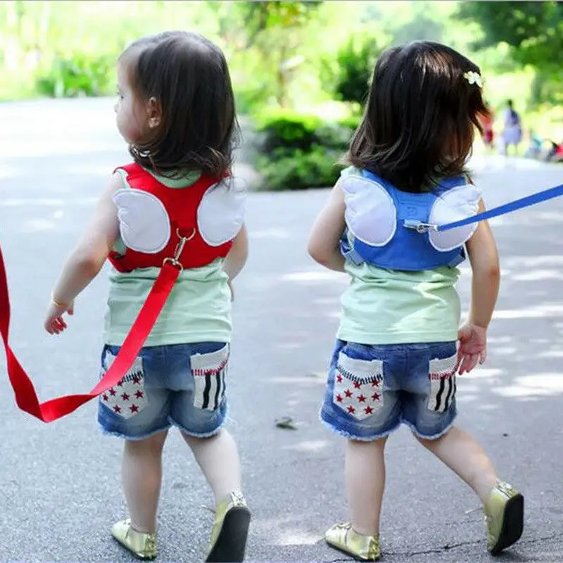 Goocheer Leash Baby Safety Walking Harness Anti Lost Adjustable Traction Rope Reminder Toddler Walk belt Anti Lost Wrist Link