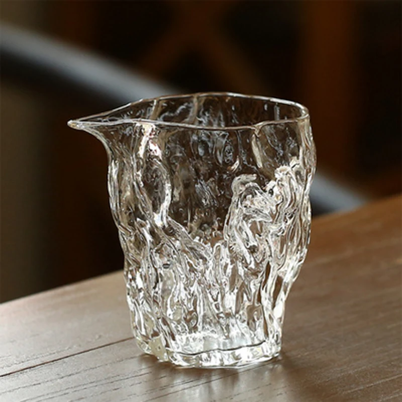Whiskey Glass Wine Glass Tea Glass Cup Heat-resistant Hammer Pattern Transparent Bar Party Gift Japanese Sake Cup