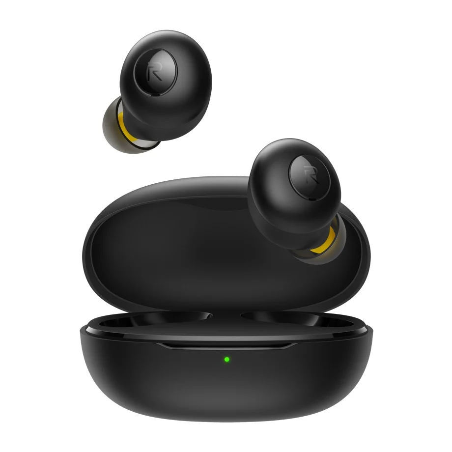 Fones de Ouvido Ture sem Fio Caixa de Carregamento Realme Botões Bluetooth 5.0 Open-up Conexão Automática 20h Bateria Vida Ultra Leve 3.6g q Tws