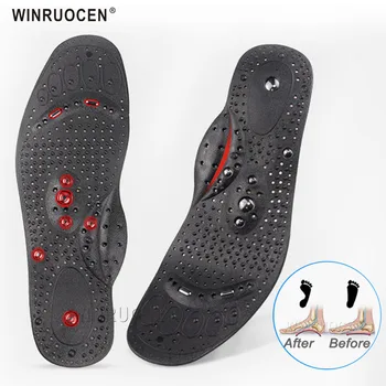 

Magnetic Massage Arch Support Orthopedic insole for Men Women Therapy Running Fitness Slimming Health Care insole Wholesale Pad