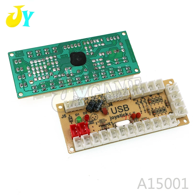 Нулевая задержка аркадный USB кодировщик ПК для джойстика MAME & Fight Stick Controls 2 8 мм SANWA