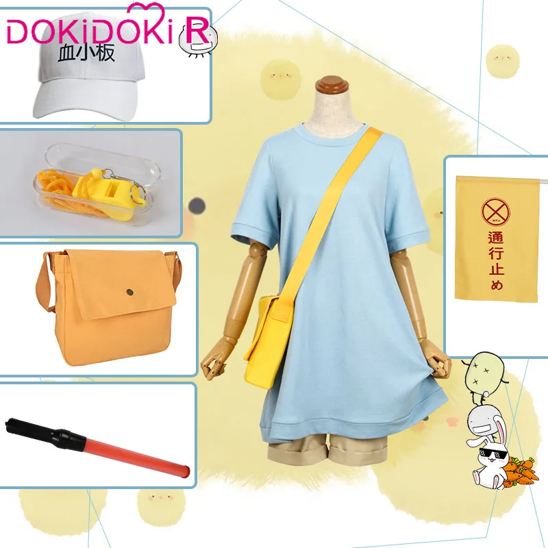 DokiDoki Аниме Косплей Cells at Work / Hataraku Saibo Platelet женский милый костюм на Хэллоуин |