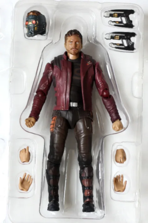 14 см Marvel Infinity War Guardians of the Galaxy Peter Star Lord фигурка аниме фигурка ПВХ Новая коллекция Фигурки игрушки