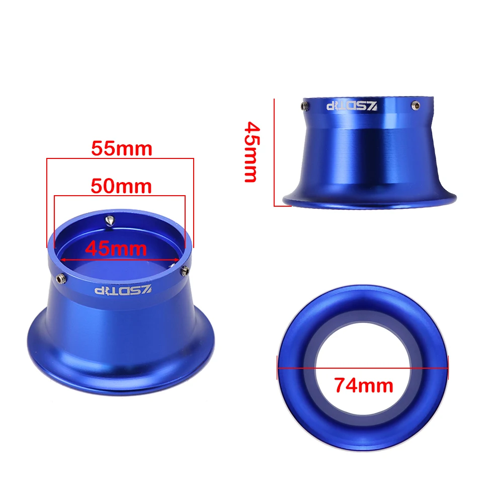 ZS Racing 50mm Motorcycle Carburetor Air Filter for PWK 21 24 26 28 30 PE 28 30 Refit Carburetor Air filter Cup Wind Cup Color