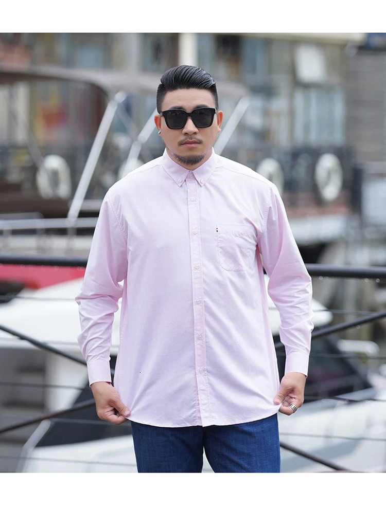 Повседневные мужские рубашки размера плюс 10XL, 9XL, 8XL, 7XL, 6XL, свободные мужские рубашки, брендовые деловые рубашки с длинным рукавом, мужская одежда