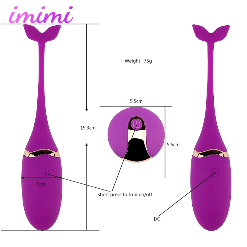 Wireless Remote Control Vibrating Bullet Eggs Vibrator Erotic Sex Toys for Woman USB Charge Clitoris Stimulator Vaginal Massage