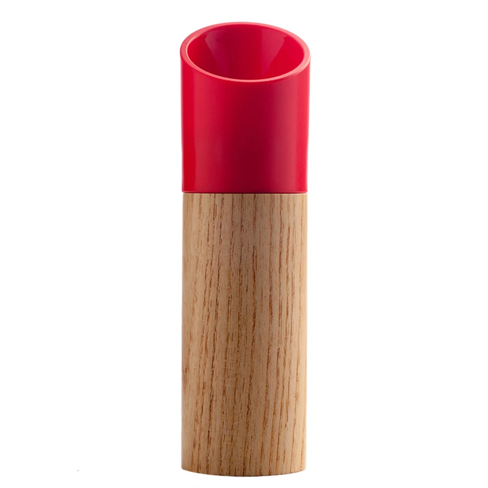 Manual Pepper Mill Salt Shaker Eco-friendly Solid Wood Pepper Mill Grinder Moisture Proof Ceramic Core Flavoring Storage Bottles