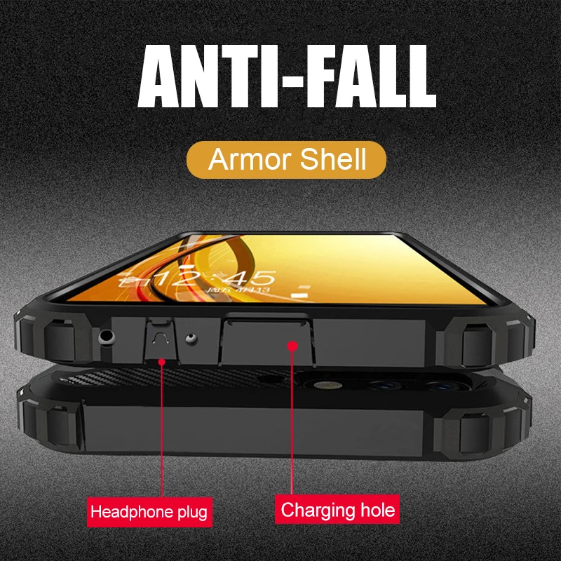 

Luxury Armor Soft Bumper case on The For Huawei P20 P30 Pro Lite Shockproof case For Huawei Mate 20 Pro Lite Silicone Phone case