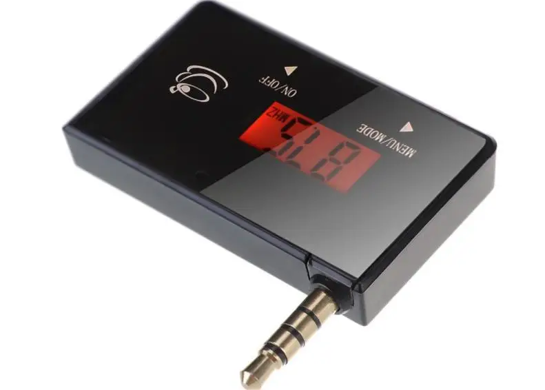 200pcs Wireless 3.5mm Incar Fm Transmitter Music Adapter Lcd Display