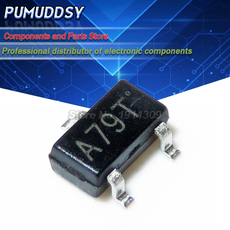 50 шт. AO3407 3407 SOT23-3 MOSFET A79T MOSFT P-Ch -30V -3.6A 64mOhm новый и | Электронные компоненты