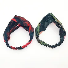 Лента для волос с бантом и крестиком, модный стиль, аксессуары для волос, резинки для волос, Женский Универсальный головной платок