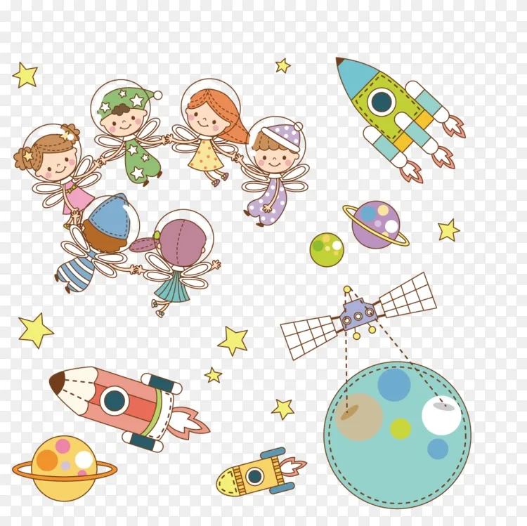 宇宙外太空卡通 卡通火箭png图片素材免费下载 图片编号 Png素材网