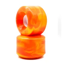 5832mm Double Roller Skates PU Wheels High Elastic Skateboard Double Rocker Wheels Skate Board Deskorolka Outdoor Sports 50LZ