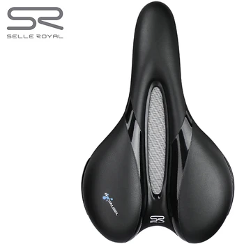 

SELLE ROYAL Italy Cycling MTB Bike Bicycle Rail Hollow Saddle Breathable Soft ROYALGEL Silica Gel Cushion Bike Bicycle Part Seat