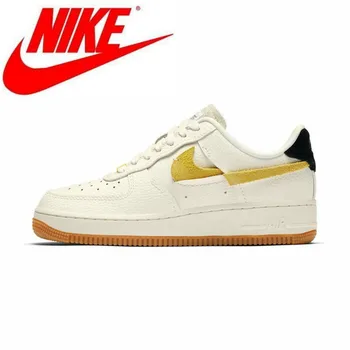 

NIKE Air Force 1 Skateboarding Shoes Men Women Lightweight Comfortable Unisex Sneakers BV0740-101 Original New Arrival Hot white