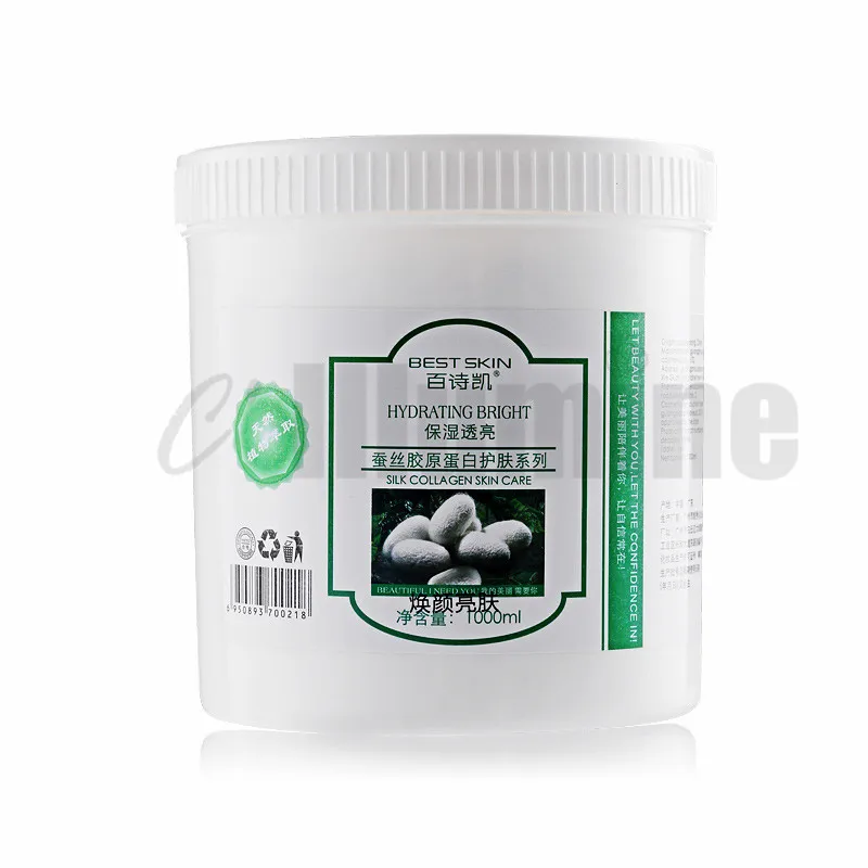 1000g Beauty Salon Silk Collagen Mask Powder Peel Off Soft Film Modeling Powder