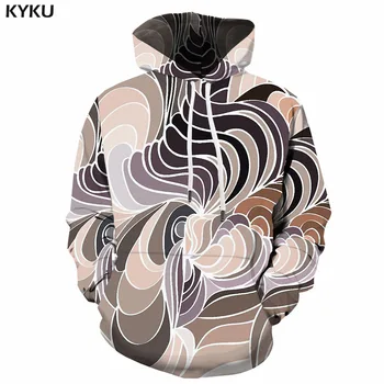 

KYKU 3d Hoodies Psychedelic Hoodie Men Abstract Hoodie Print Graffiti Sweatshirt Printed Colorful Hoody Anime Harajuku Hooded Ca