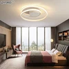 Modern Ceiling Lights LED Lamp For Living Room Bedroom Study Room White black color surface mounted Ceiling Lamp Deco AC85-265V ► Photo 3/6