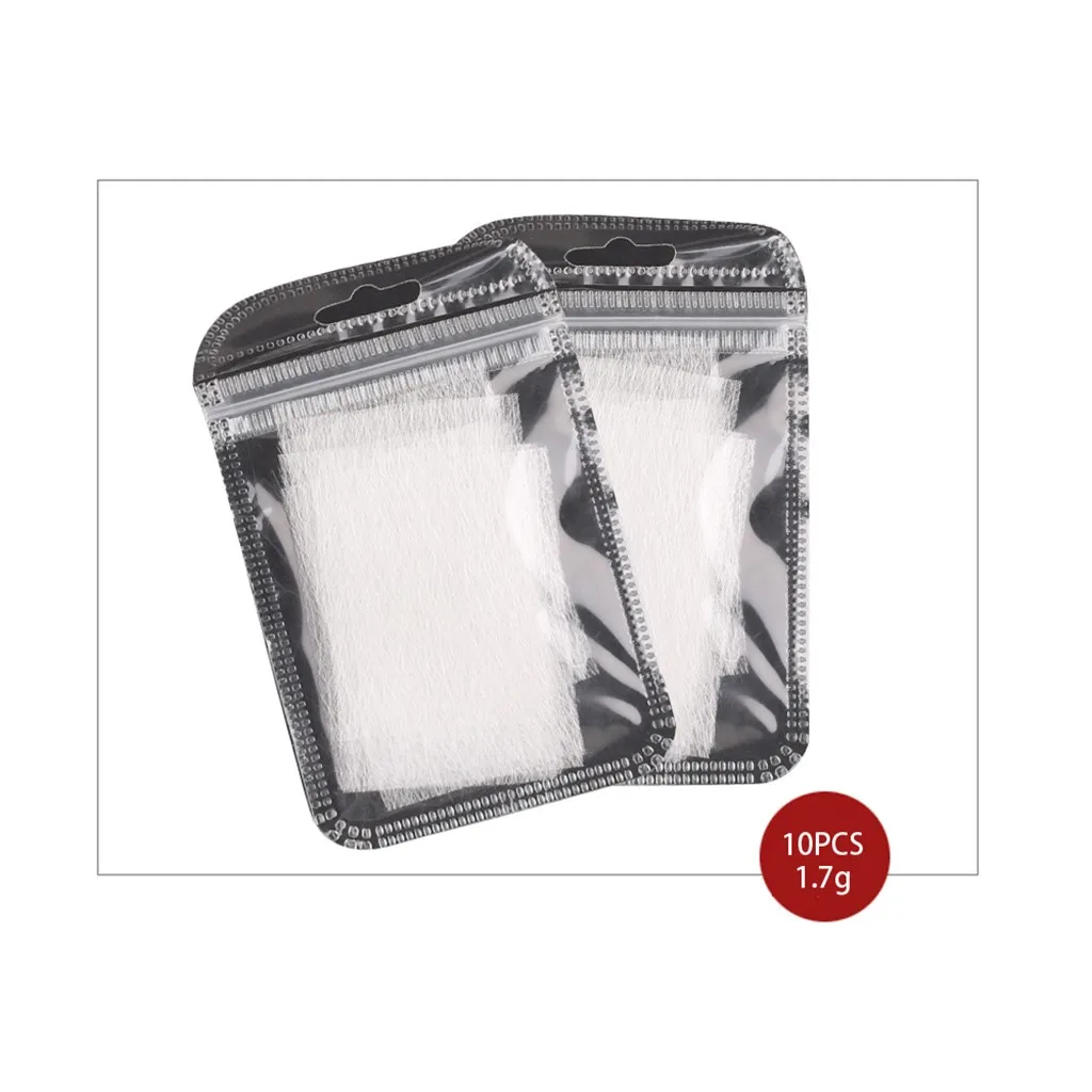 Silk Fiberglass For Nail Extension Form Non-woven Silks Uv Gel Building Fiber Liquid Fiber Sheet Set Without Paper Support - Цвет: 10PCS