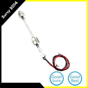 

220V 200mm Liquid Float Switch Water Level Sensor Stainless Steel Double Ball diy electronics