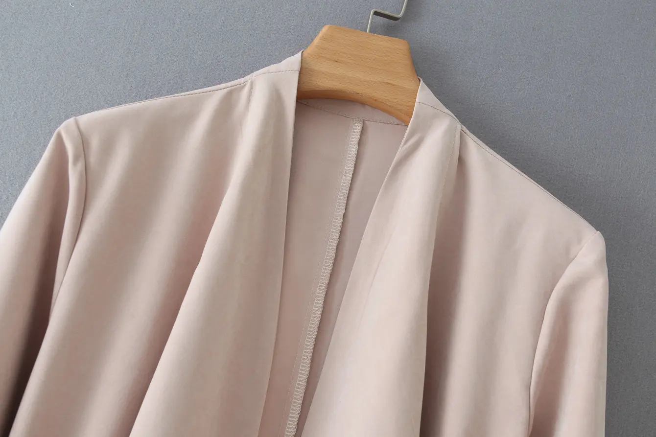 

Bn112 Slimming Loose Flowing Casual Suit Jacket Tops