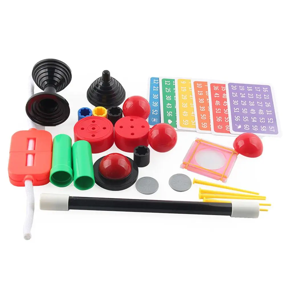 GloryStar Magic Tricks Set Magician Show Up Kids Props Toy for Kids with Toy 2