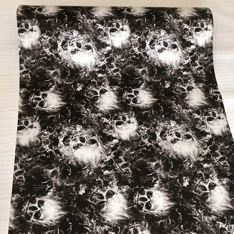 Skull Sticker Bomb Vinyl Film Wrap-3