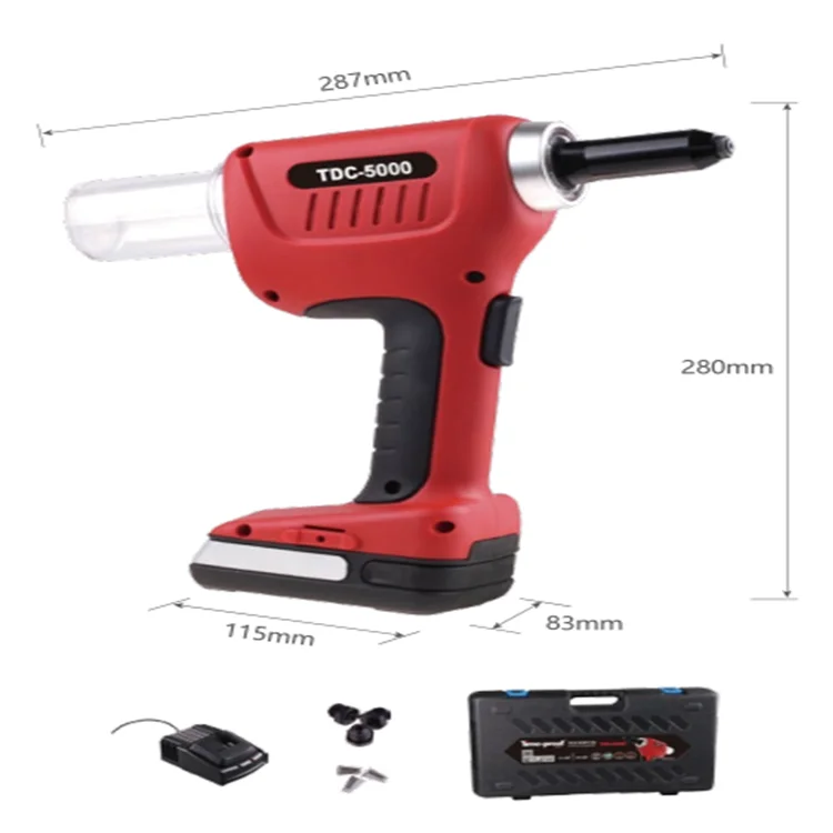 

TDC5000 Battery type pop rivet gun