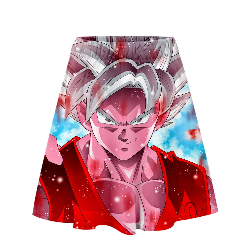 Крутая 3D верхняя одежда Харадзюку DRAGON BALL короткие юбки трапециевидная летняя крутая Модная Летняя Сексуальная 3D Мода Новое поступление Женская юбка