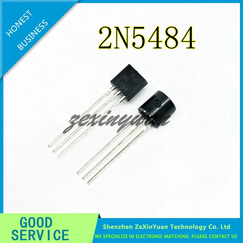 

50 шт. ELectronic 2N5484 IC AMP RF N-CHAN 25 в 10 мА TO-92