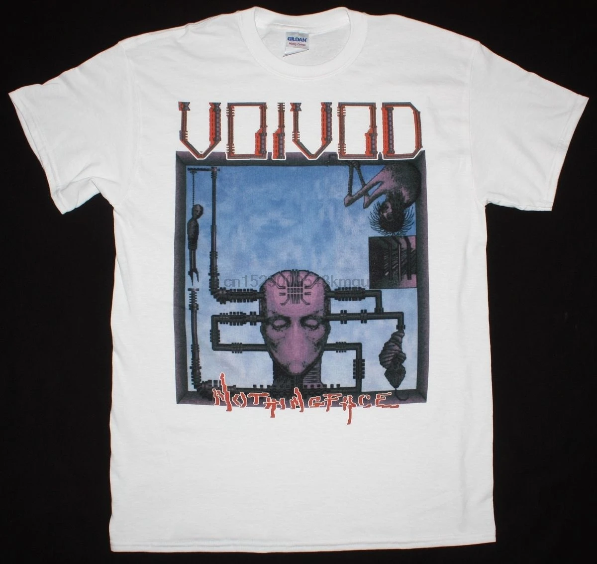 VOIVOD NOTHINGFACE89 PROGRESSIVE TECHNO THRASH ATHEIST NEW WHITE T-SHIRT 100% cotton tee shirt tops wholesale |