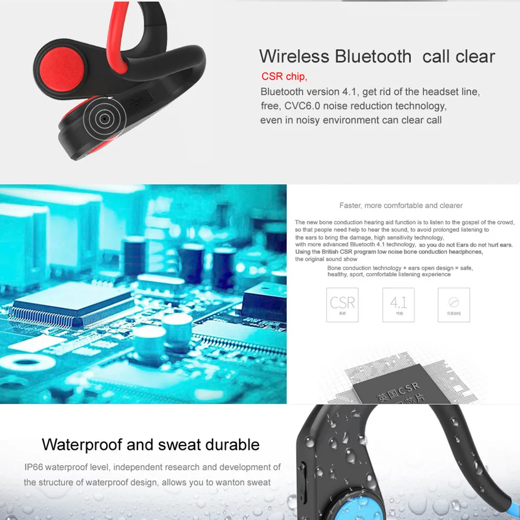 Мини беспроводные Bluetooth наушники спортивные влагостойкие IP5 спортивные воздушные открытые наушники беспроводные наушники с технологией костной проводимости гарнитура FW3