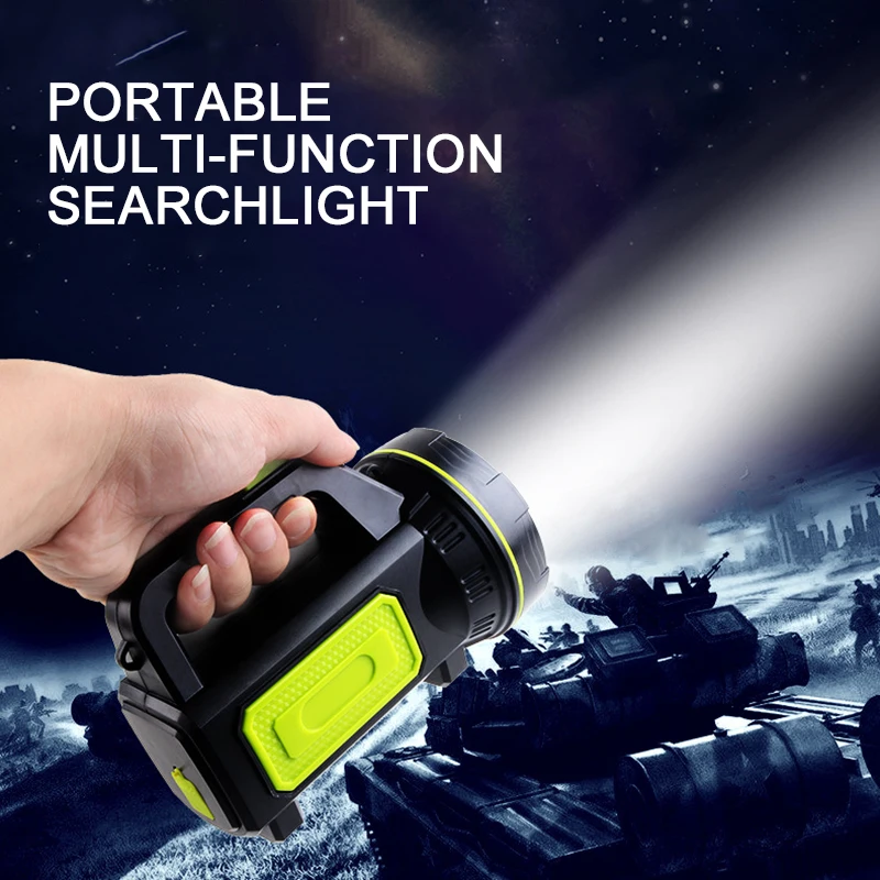 LED Hand Torch Waterproof Rechargeable Work Light Camping Lantern Lantern Flashlight Candle Security Spotlight Lamp|Portable Lanterns| - AliExpress