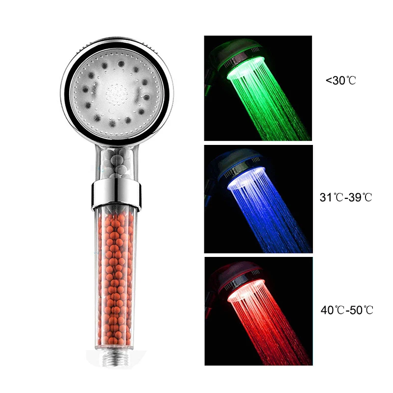 Led-Shower-Head-Filter-3-Colors-Lights-Changing-High-Pressure-No-Battery-Automatic-Ionic-Rainfall-Bathroom