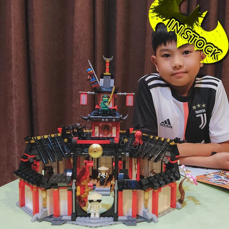 

11165 In Stock Monastery of Spinjitzu 1070Pcs Compatible With 70670 Building Blocks Bricks Toys For Children gift 06098 SY1255