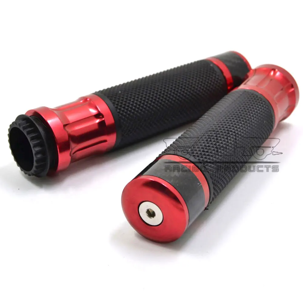 Universal 7/8" 22mm Aluminum Motorcycle Handlebar Grips Motorbike Handle Hand Bar for Honda Suzuki Kawasaki Yamaha